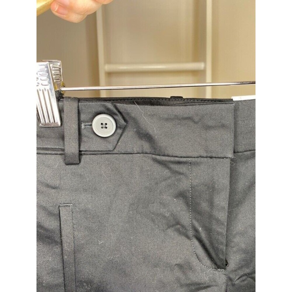 Ann Taylor LOFT Pants Womens 2 Black Curvy Cropped Pockets Stretch Capris New - Picture 11 of 11
